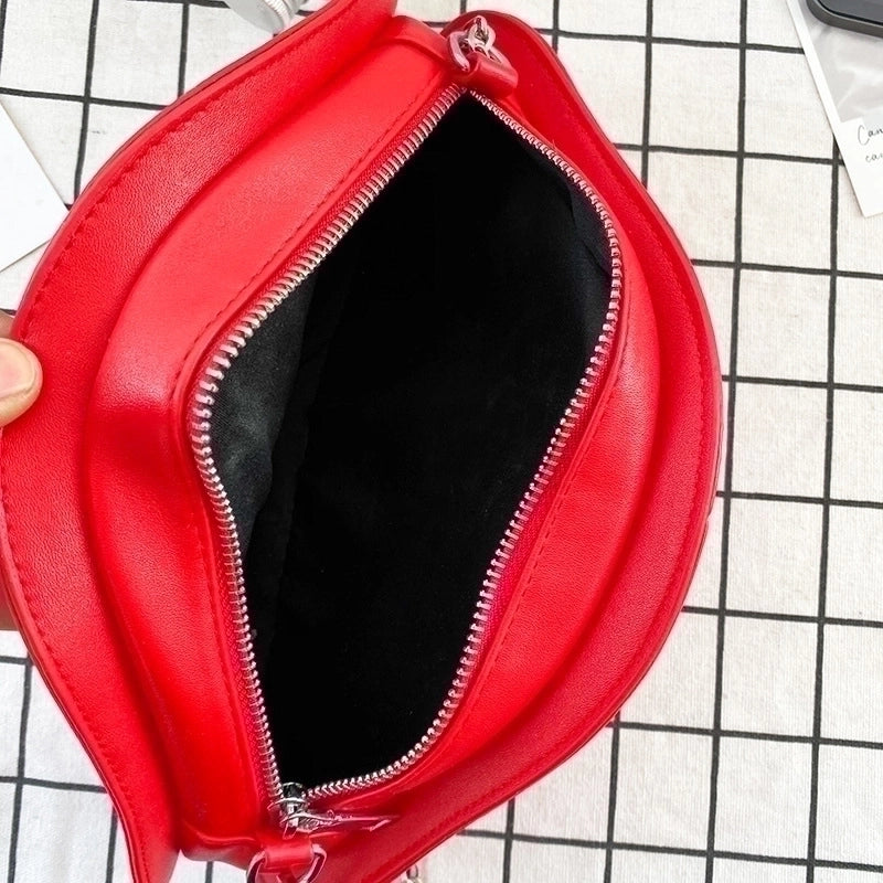 Small Pu Leather Circle Bag Shoulder Bags