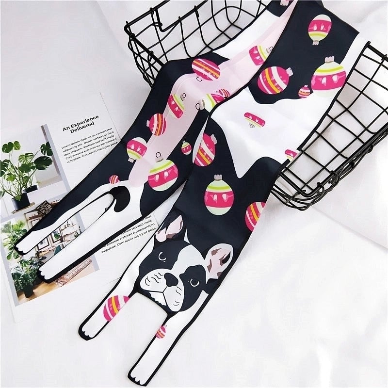 Scarf (1 Flower Cat) Nhmn0006-1-flower-cat