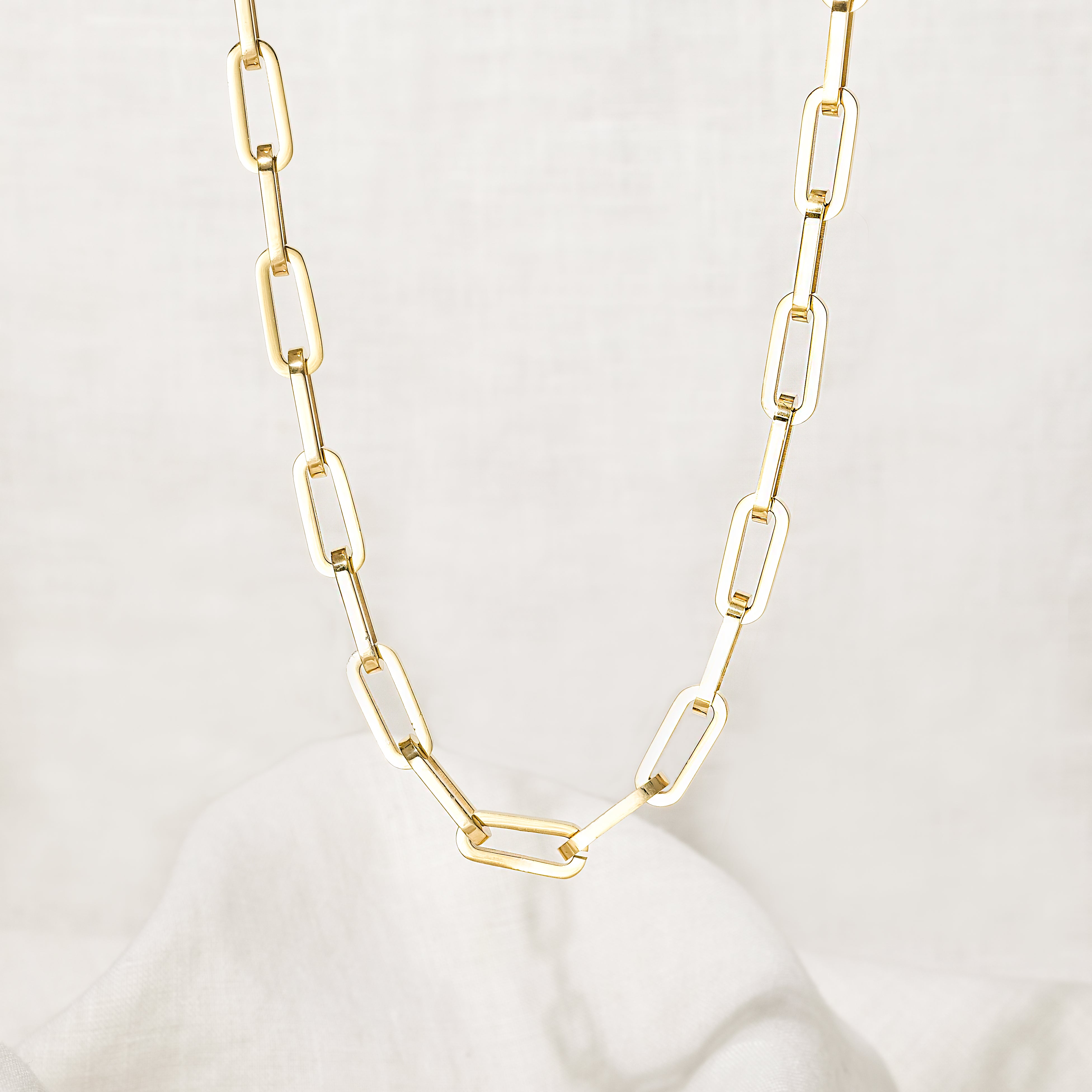 Yayo Long Necklace (18K Gold Stainless Steel)