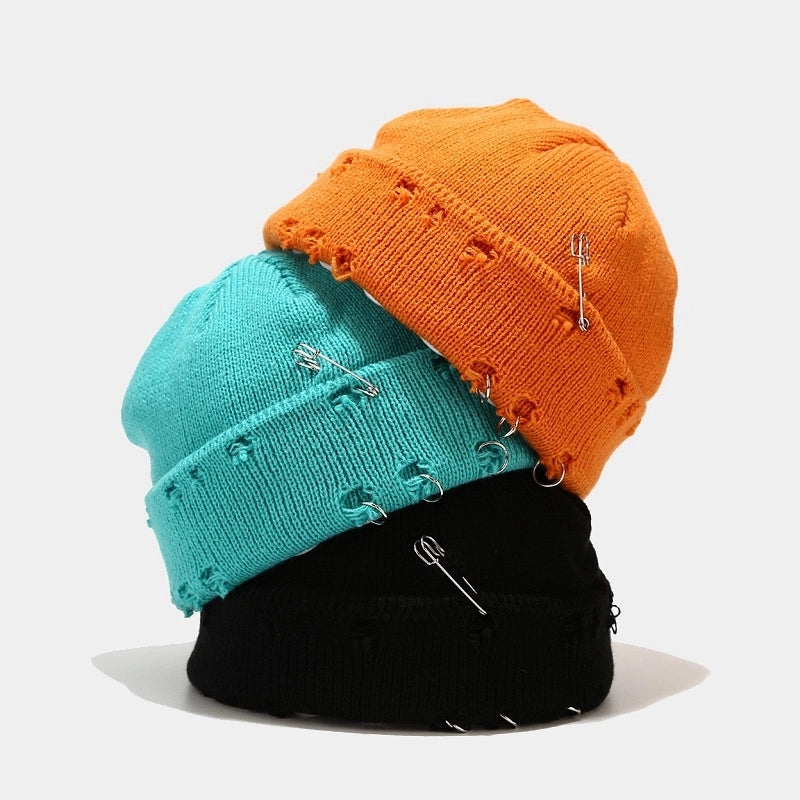 Unisex Basic Modern Style Classic Style Solid Color Short Brim Wool Cap