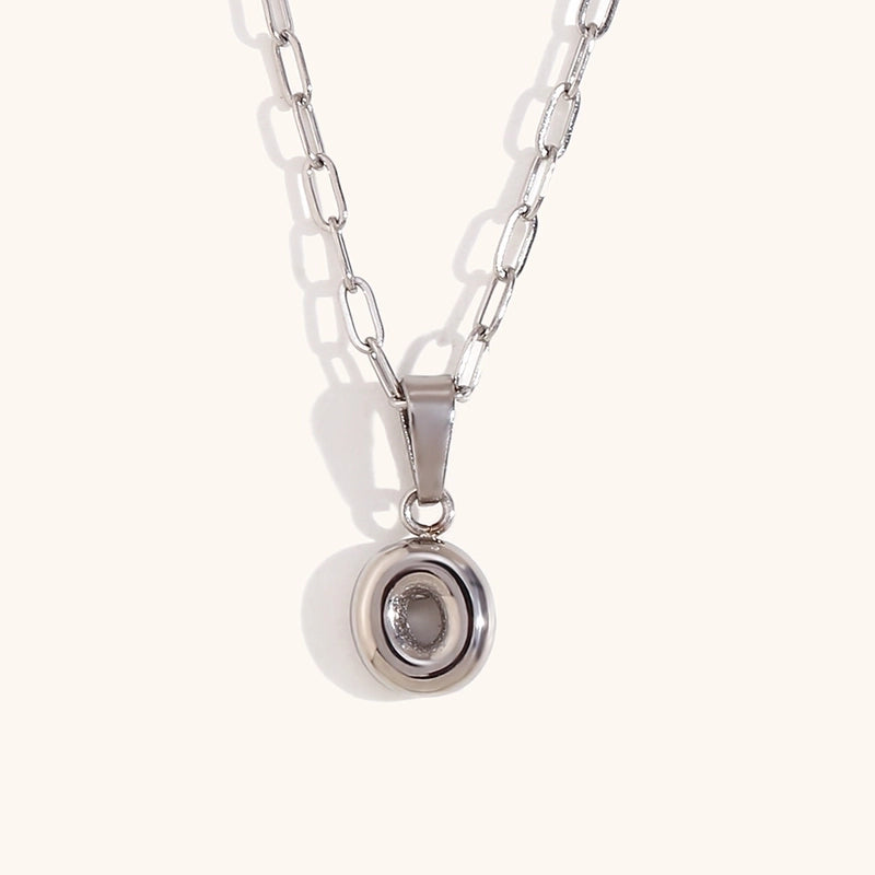 Minimalist Commute Letter Stainless Steel Titanium Steel Plating Gold Plated Pendant Necklace