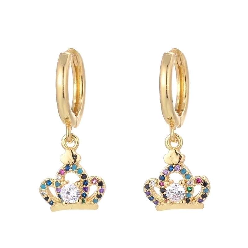 Copper Plating Geometric Zircon
