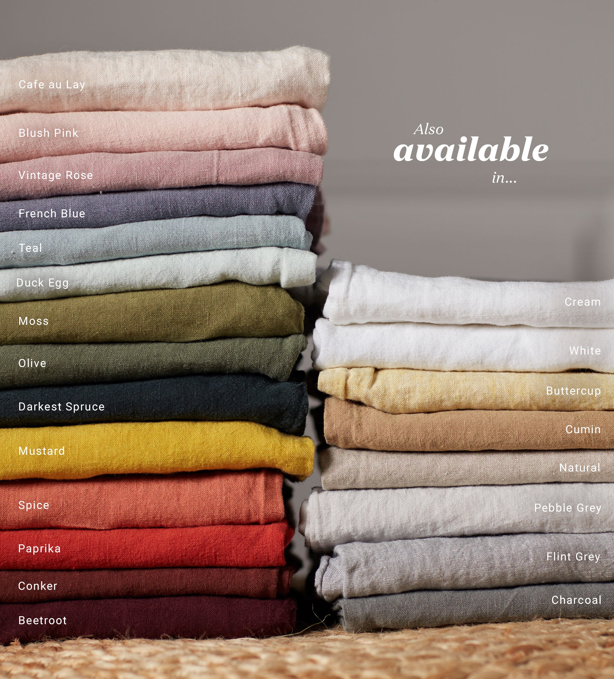 100% Linen Housewife Pillowcase