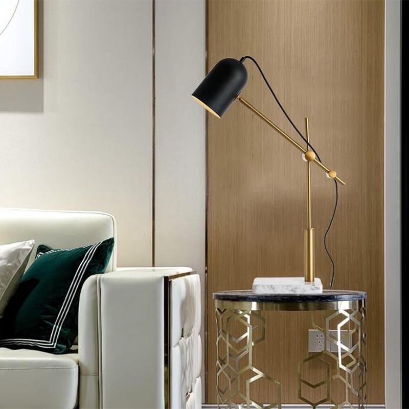 Carnegie | Modern Table Lamp with Marble Base