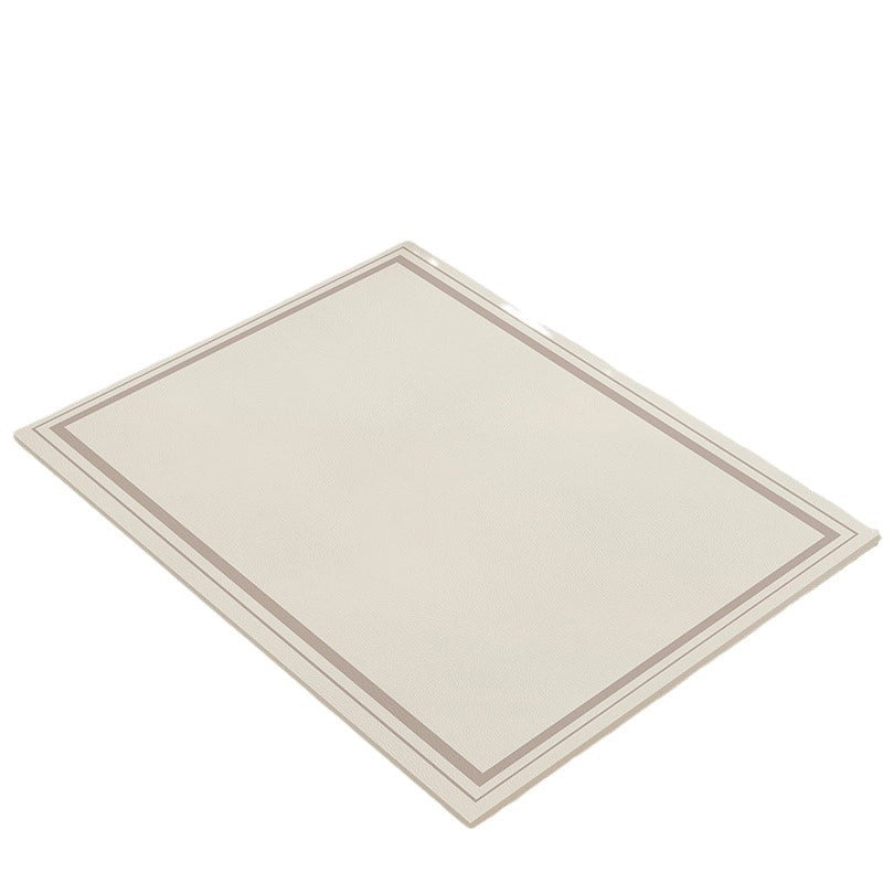 Quiet Wind Tea Bar Machine Water Absorbent Quick-drying Pad Kitchen Bowl Drying Pad Tableware Dining Table Insulation Pad Tea Cup Anti-ironing Pad