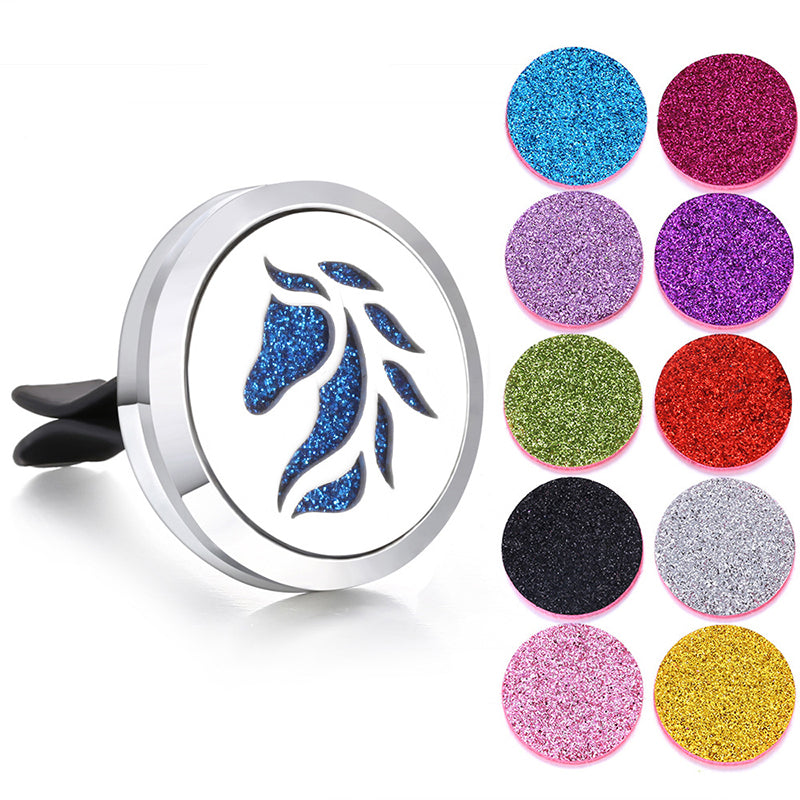 🔥Air Freshing Car Vent Diffuser Set with Clip & 10 Aroma Pads