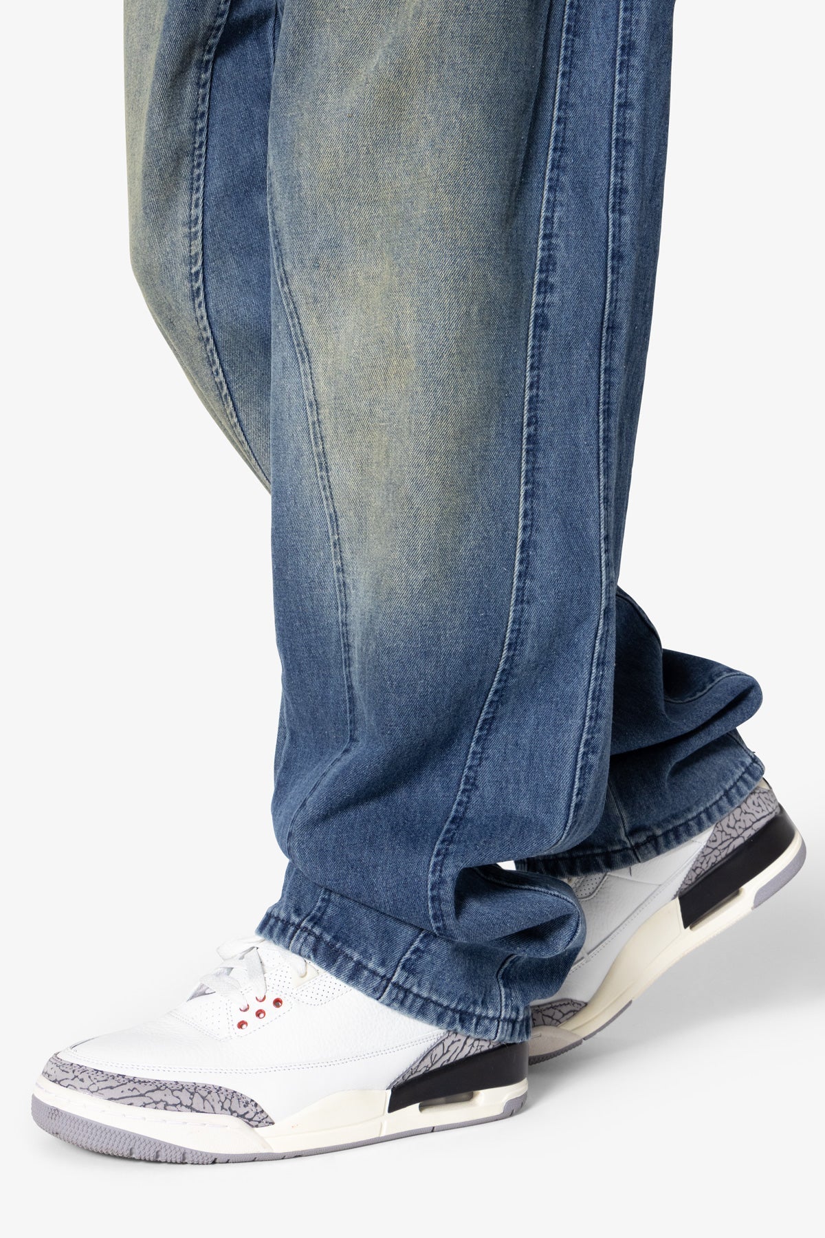 Ultra Baggy Tower Denim - Medium Blue