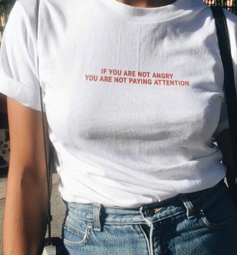 If You Are Not Angry Tee