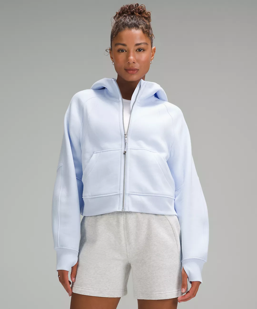 Scuba Oversized Full-Zip Hoodie