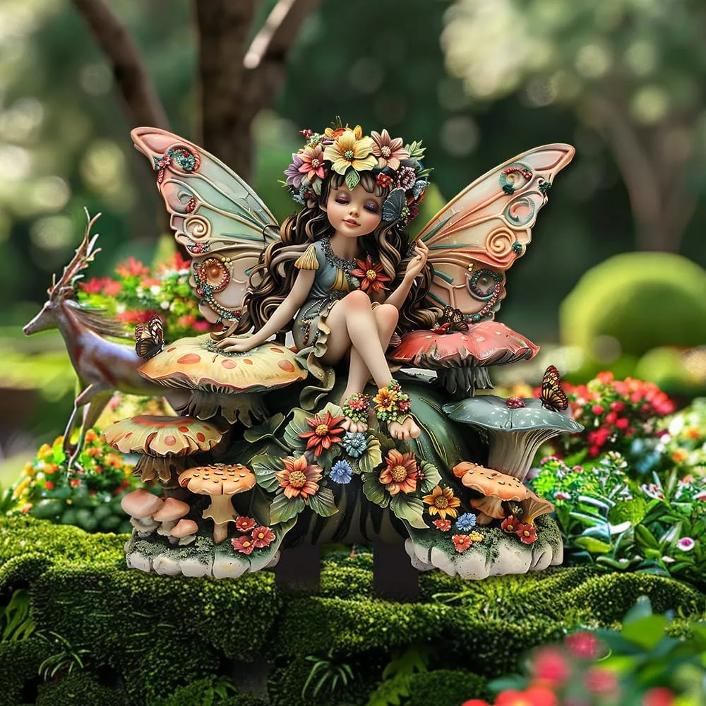 🧝Bohemian Fairy Flower Pot Decoration