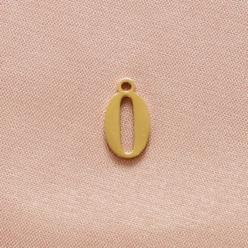 Stainless Steel 18K Gold Plated Minimalist Plating Number None