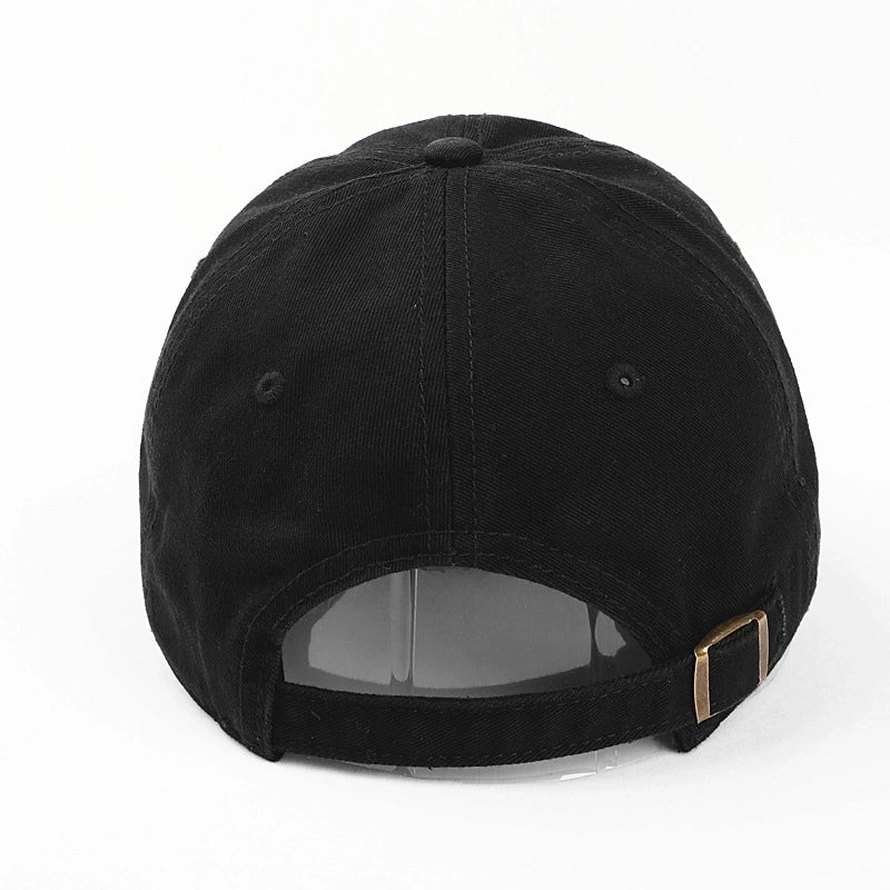 Unisex Fashion Solid Color Curved Eaves Baseball Cap