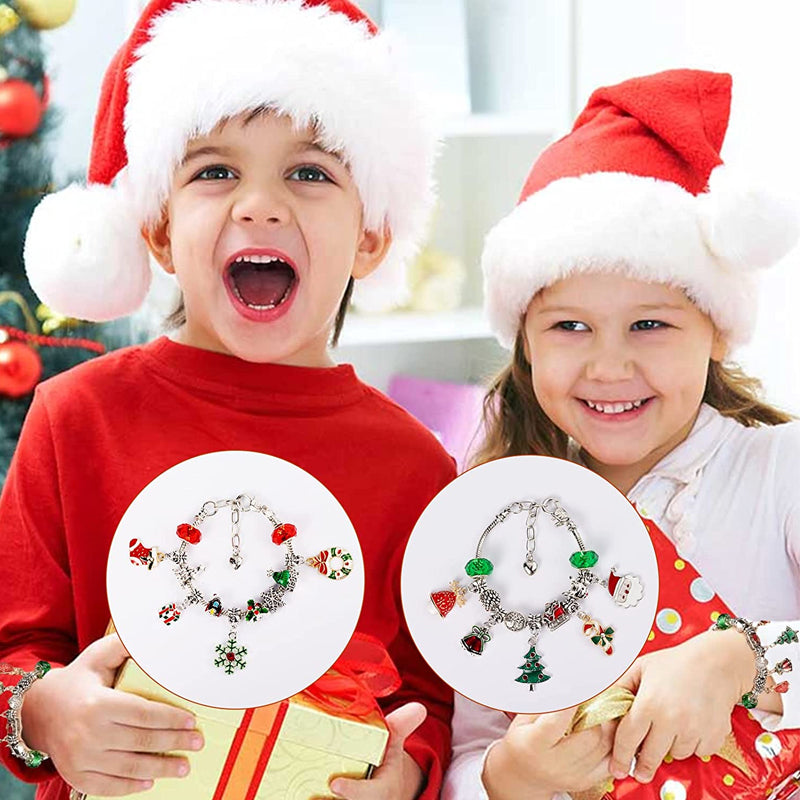 Diy Christmas Advent Calendar Bracelets Set