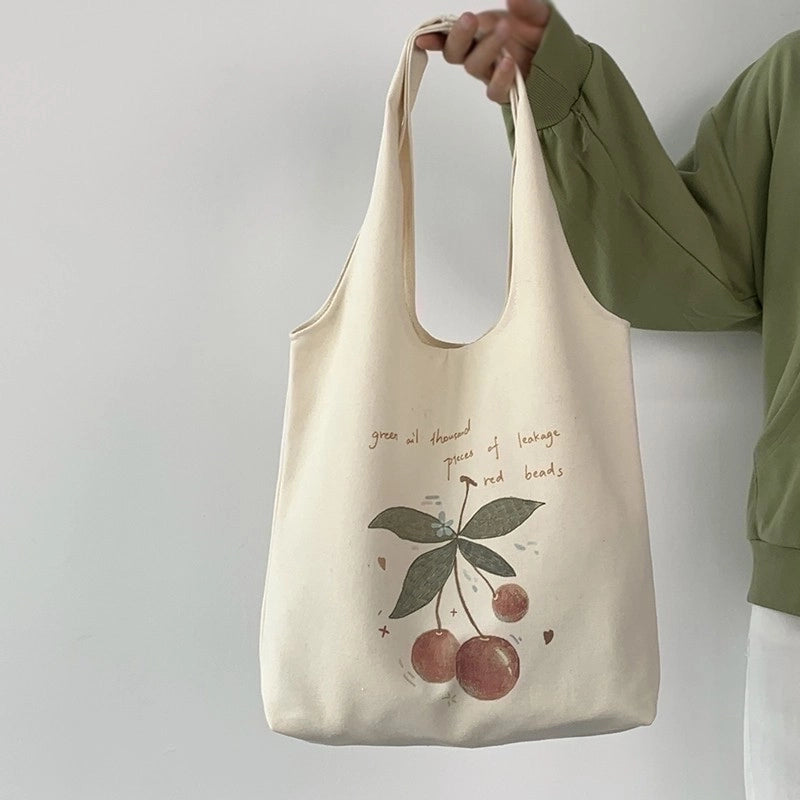 Women's Large All Seasons Canvas Streetwear Shoulder Bag