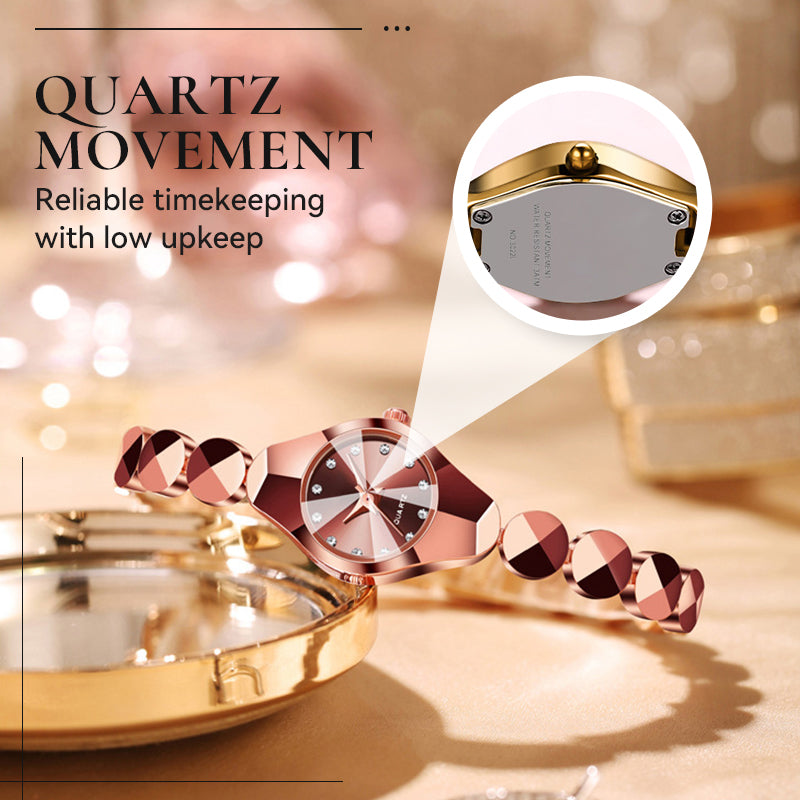 💕Premium Quartz Watch with Rhinestone Accents✨