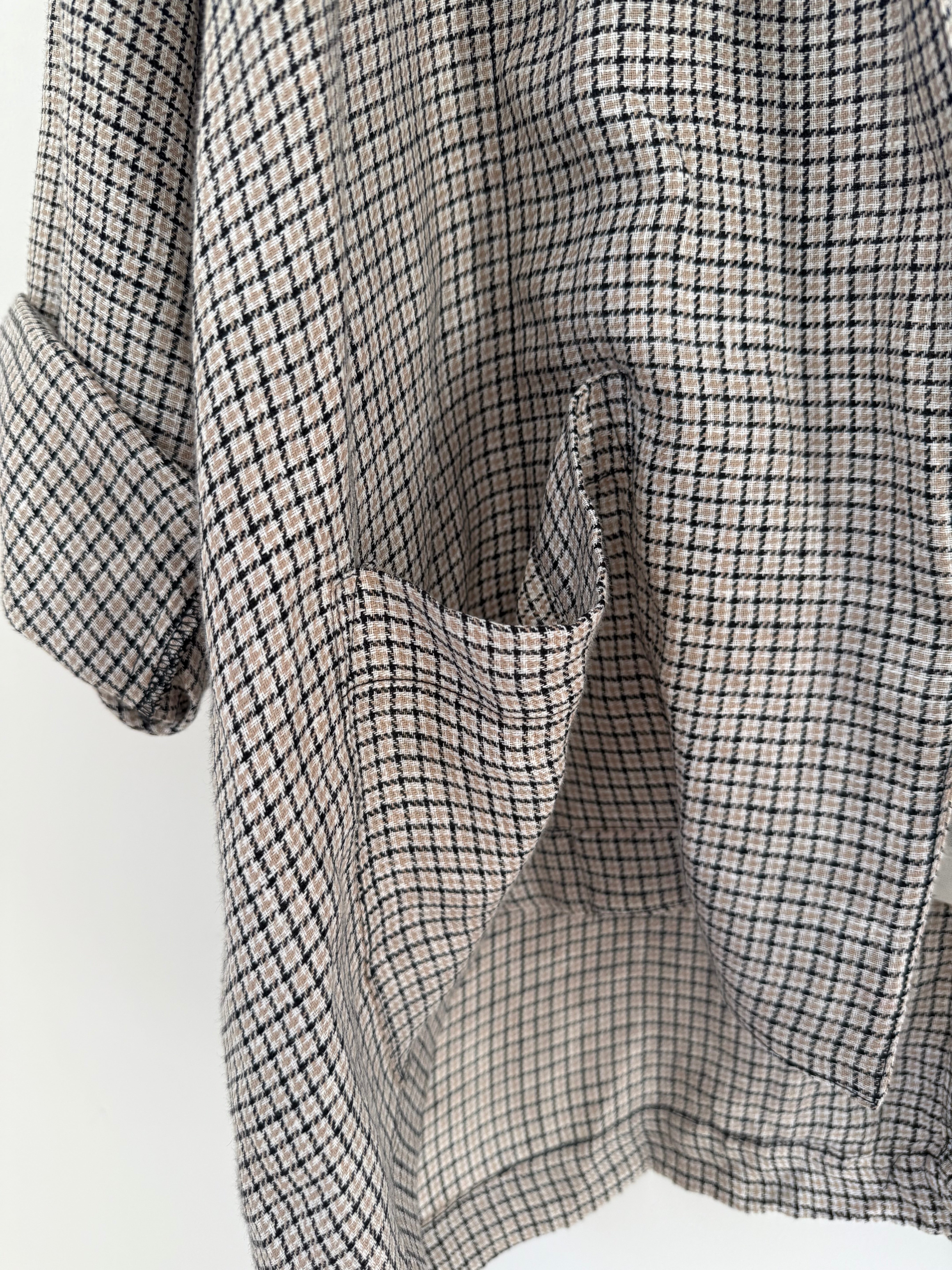 albert blazer - woven linen