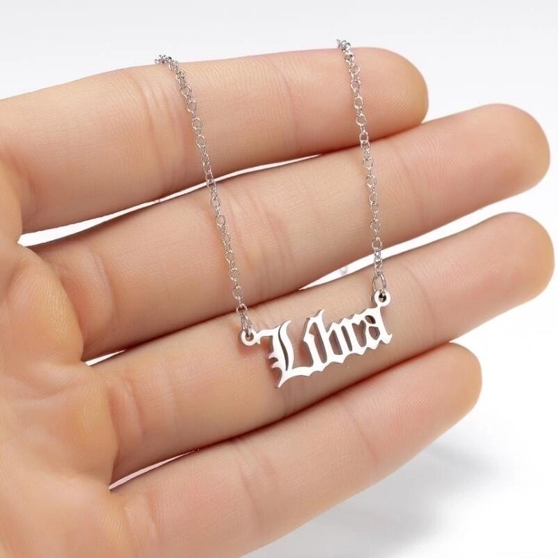 Fashion Constellation 201 Stainless Steel 18K Gold Plated Stainless Steel Necklaces
