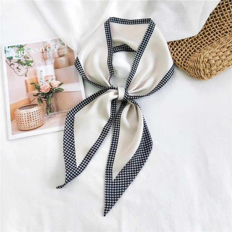 Fashion Printing Long Silk Scarf