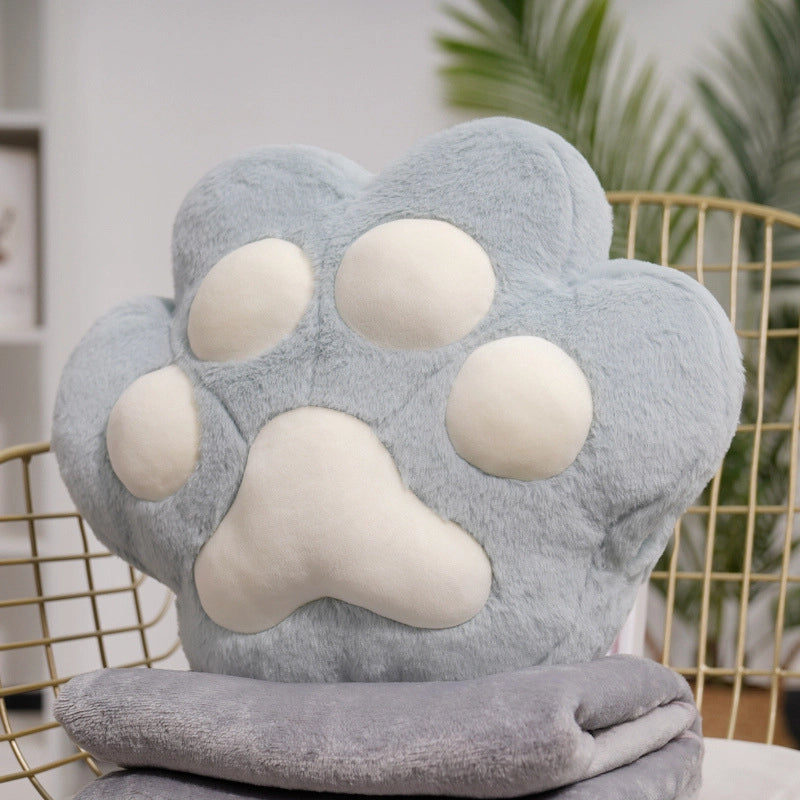 Cat's Claw Car Pillow Quilt Dual-purpose Office Nap Artifact Pillow Air Conditioning Blanket Three-in-One Lunch Break Pillow