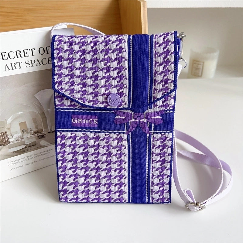 Women's Mini Spring&summer Knit Vacation Shoulder Bag
