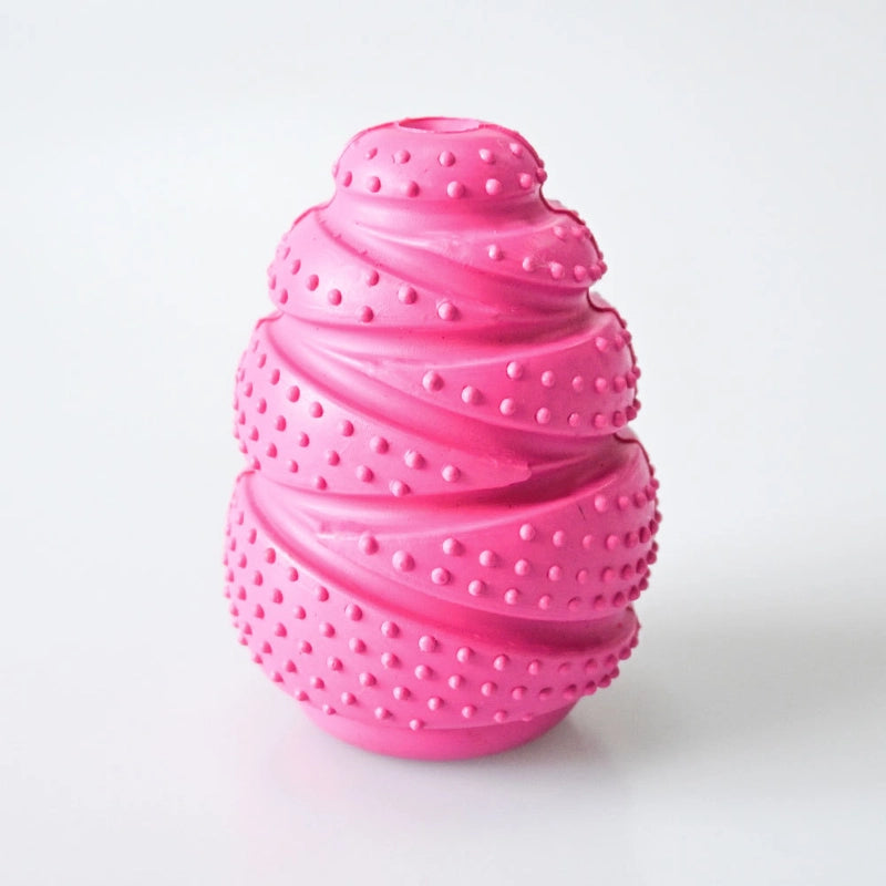 Leakage Eating Hand Freeze-dried Meat Fruit Dried Leakage Eating Toy Dog Gnawing Bite Resistant Rubber Easy To Clean