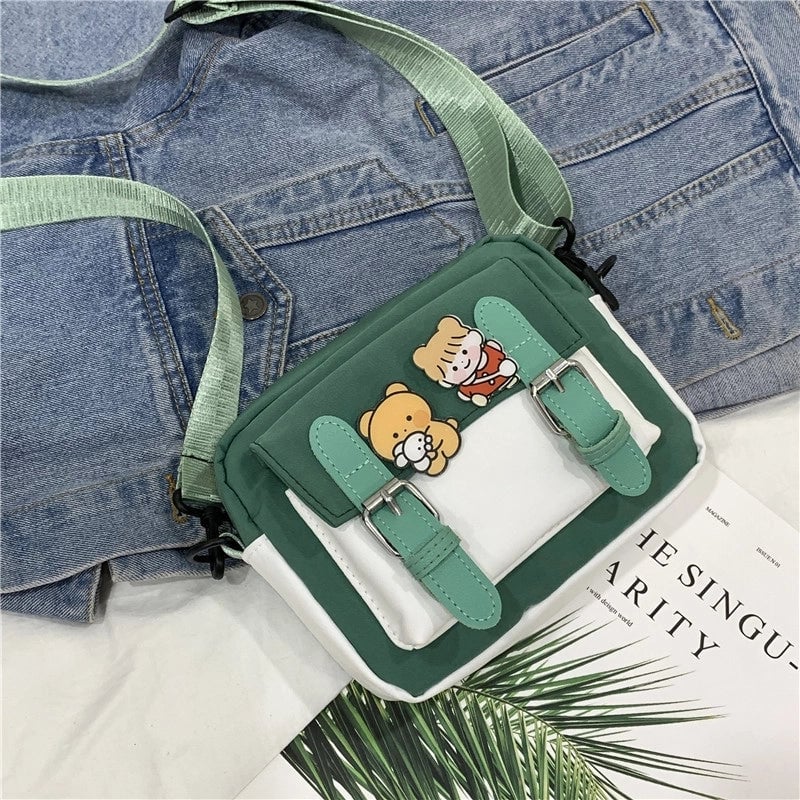 Women's Small All Seasons Oxford Cloth Streetwear Shoulder Bag