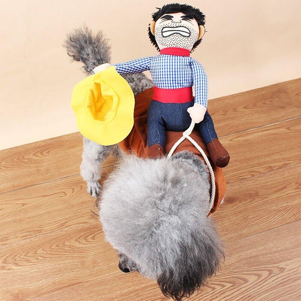 Dog Costume - Cowboy Rider