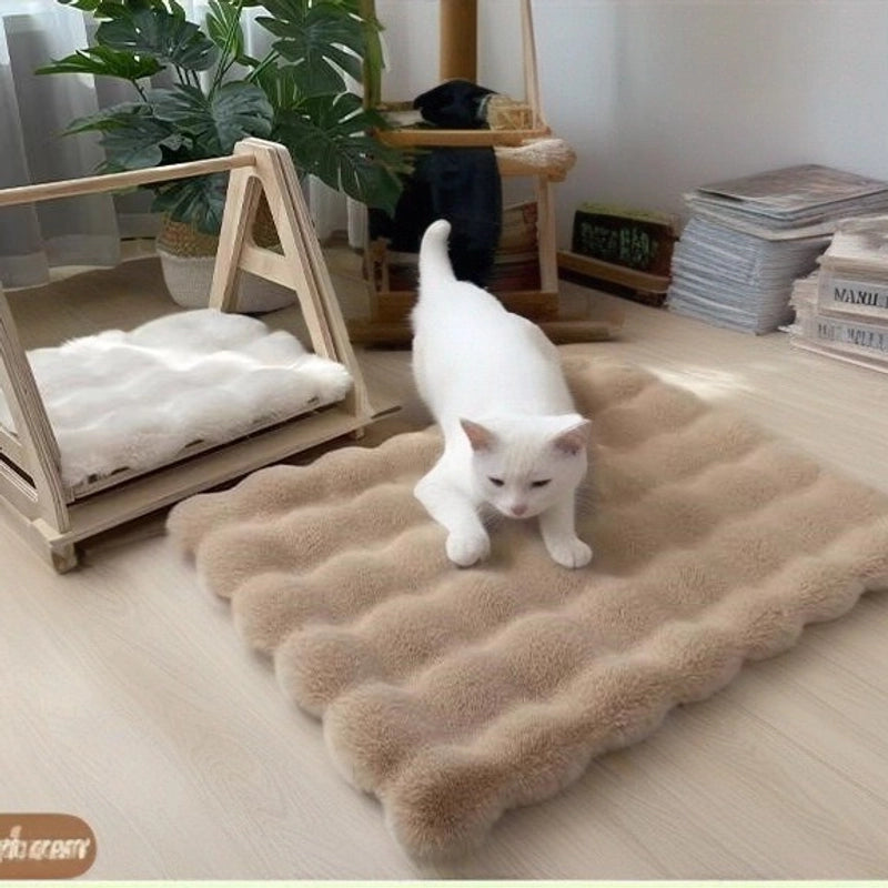 Minimalist Cloth Solid Color Pet Pad