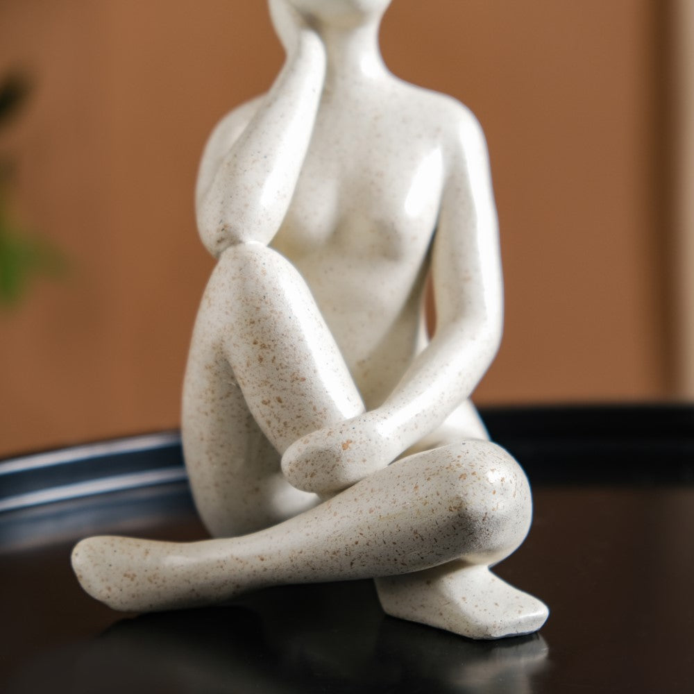 Yoga Woman Statues Set Of 3