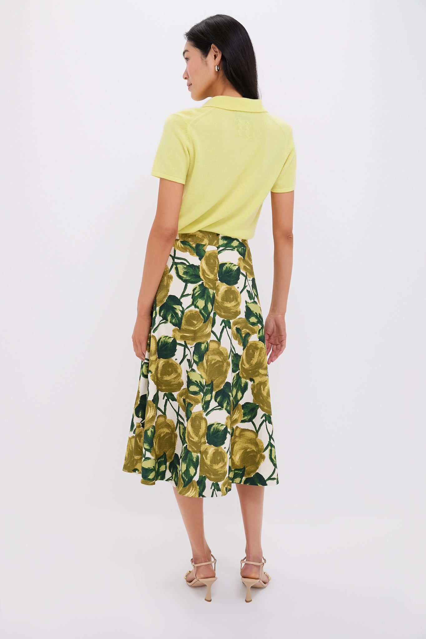 Giverny Gardens Andrea Circle Skirt