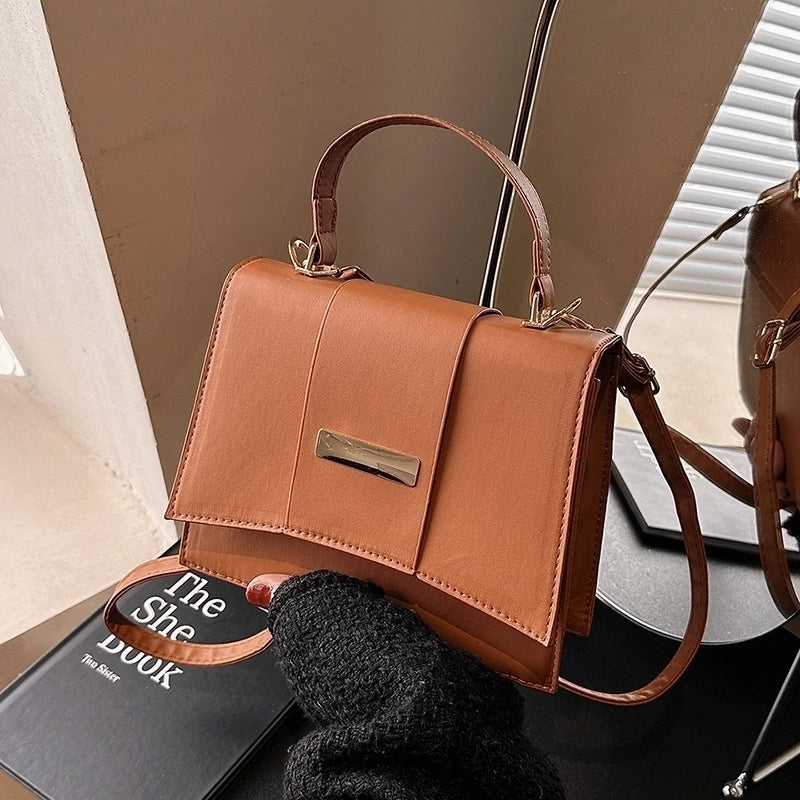 Women's Small Spring&summer Pu Leather Basic Handbag
