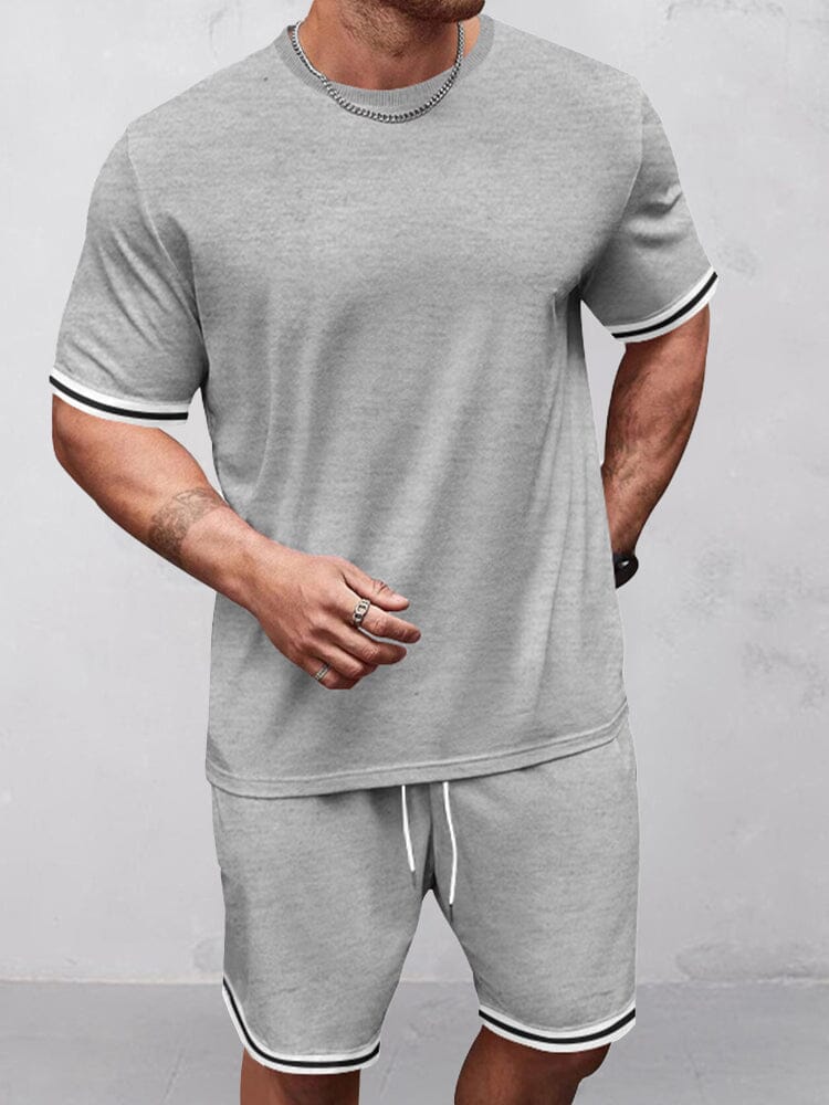 Simple 2-Piece Tracksuit Set