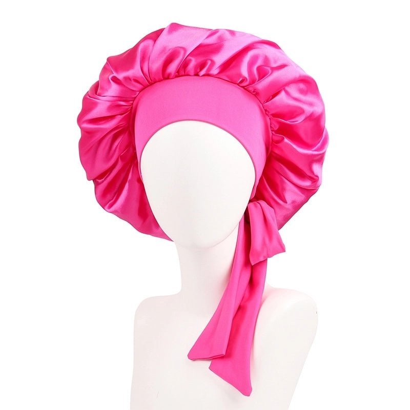 2 Pieces Women's Solid Color Solid Color Eaveless Hair Cap