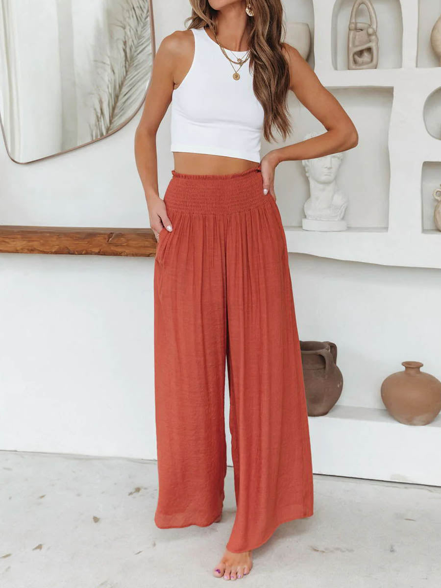 Loose Fit Casual Pants