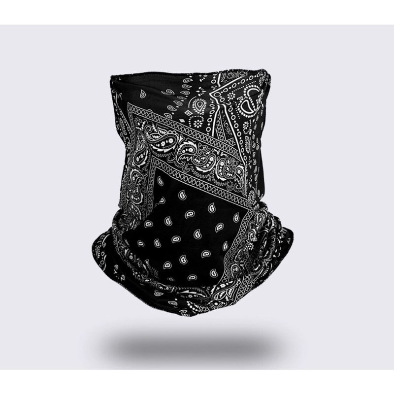 Women's Minimalist Commute Geometric Ice Silk Sun Mask