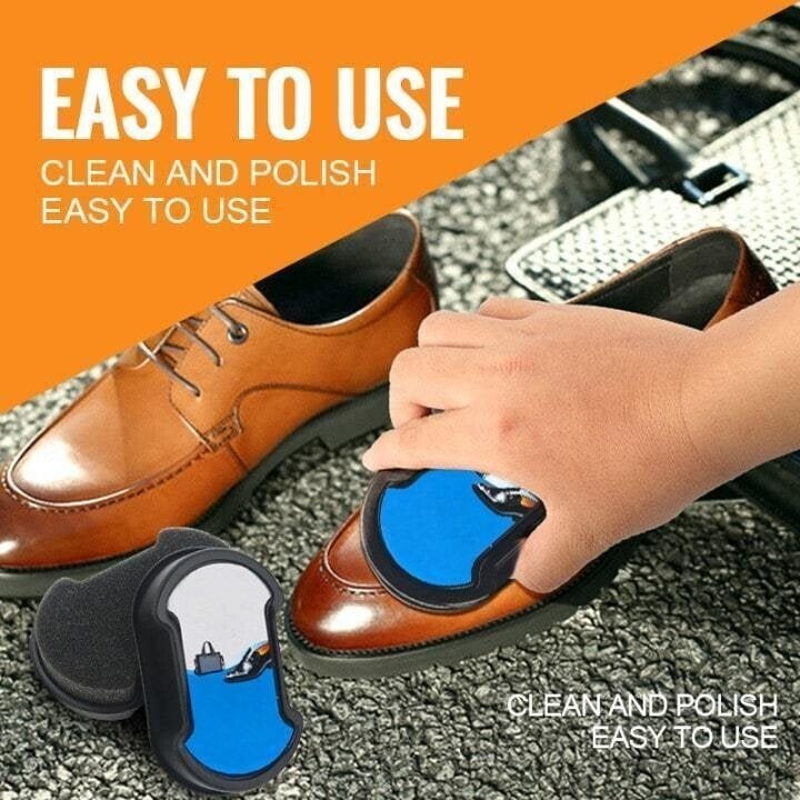 Double Sided Leather Polishing Cleaning Shoe Wiper