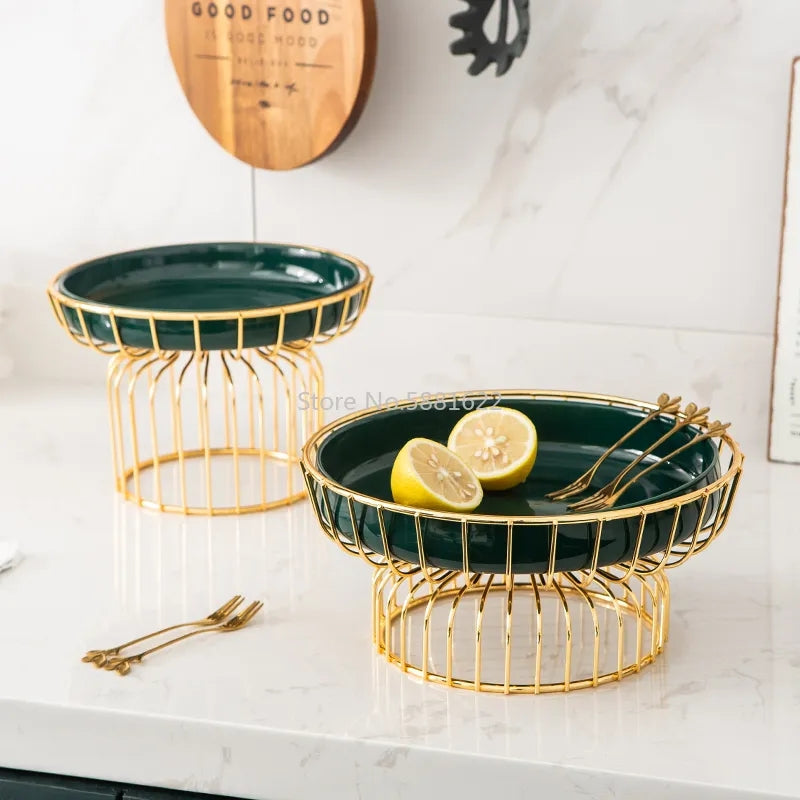 CERAMIC FRUIT PLATTER