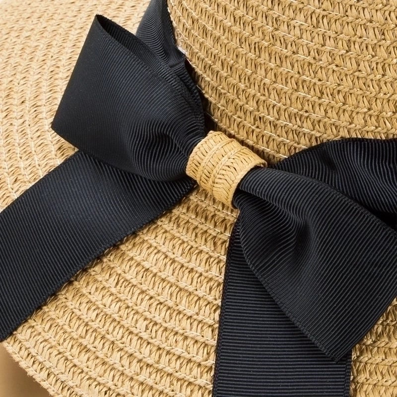 Fashion Spring And Summer Handmade Straw Hat Female Big Brim