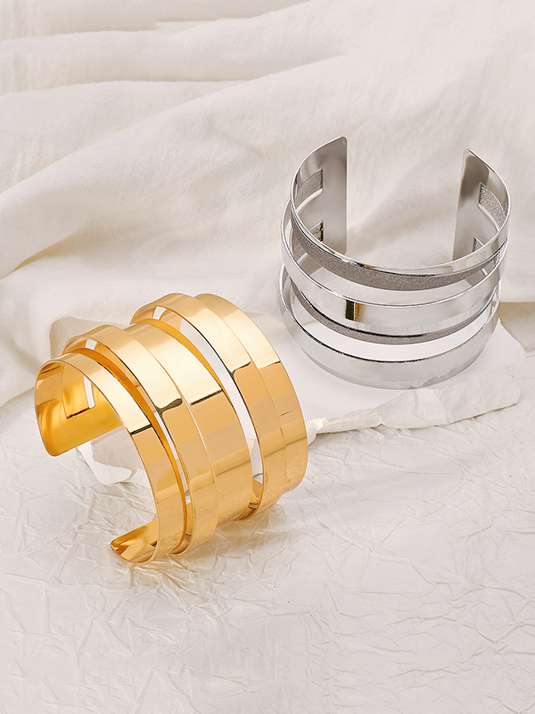Normcore Geometric Solid Color Bracelet Accessories