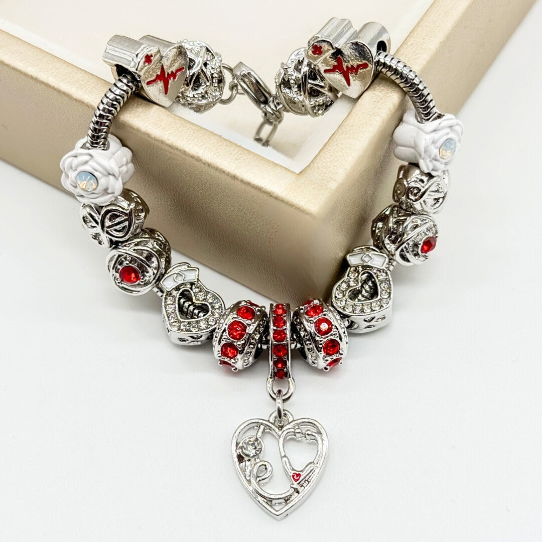 A Nurse's Heart Bracelet