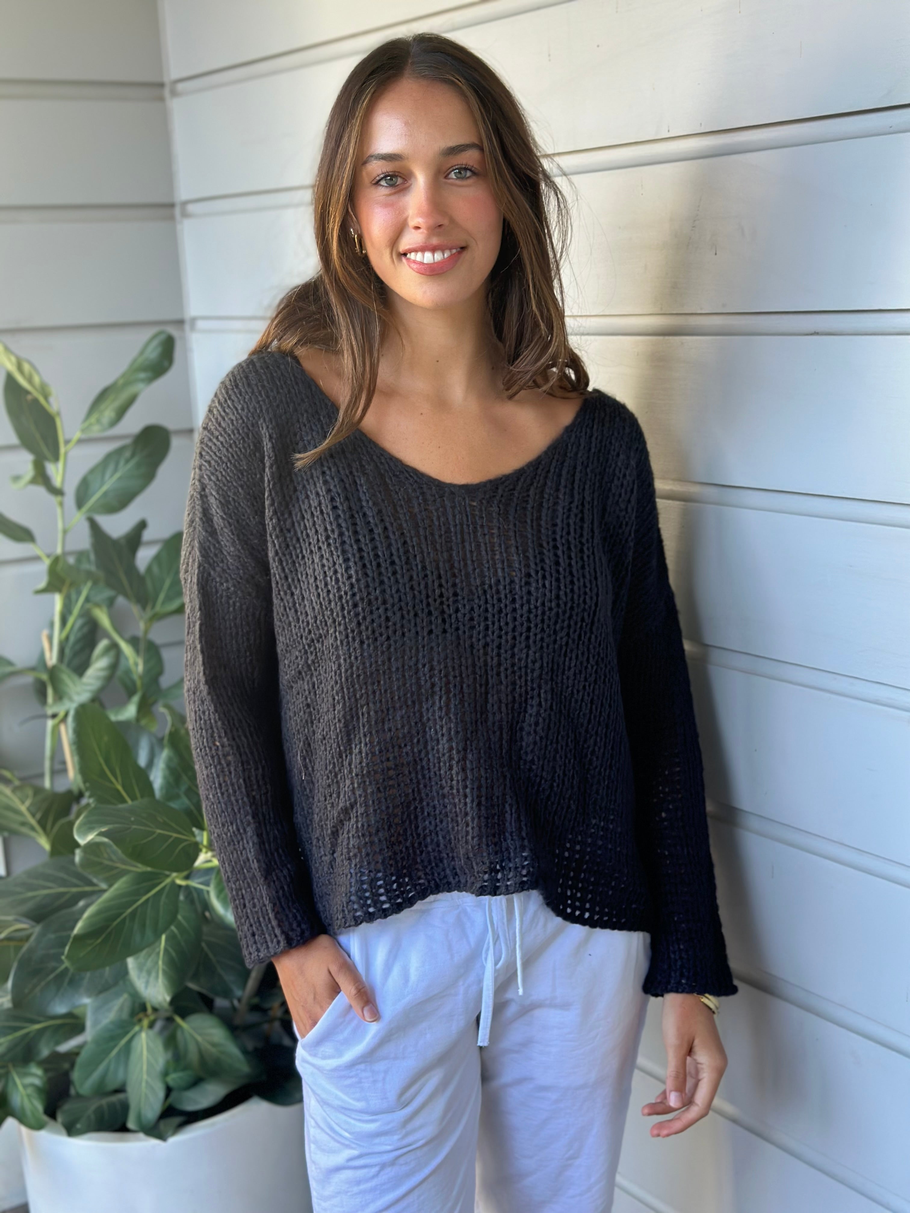 knit - charcoal