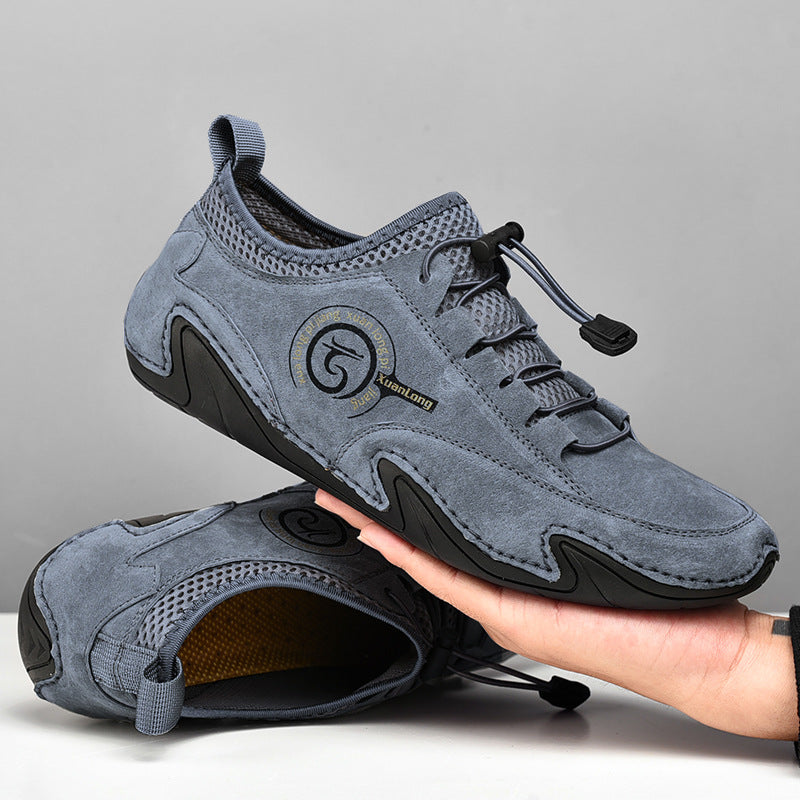 Men's Leather High-End Loafers Casual Shoes (In Stock)
