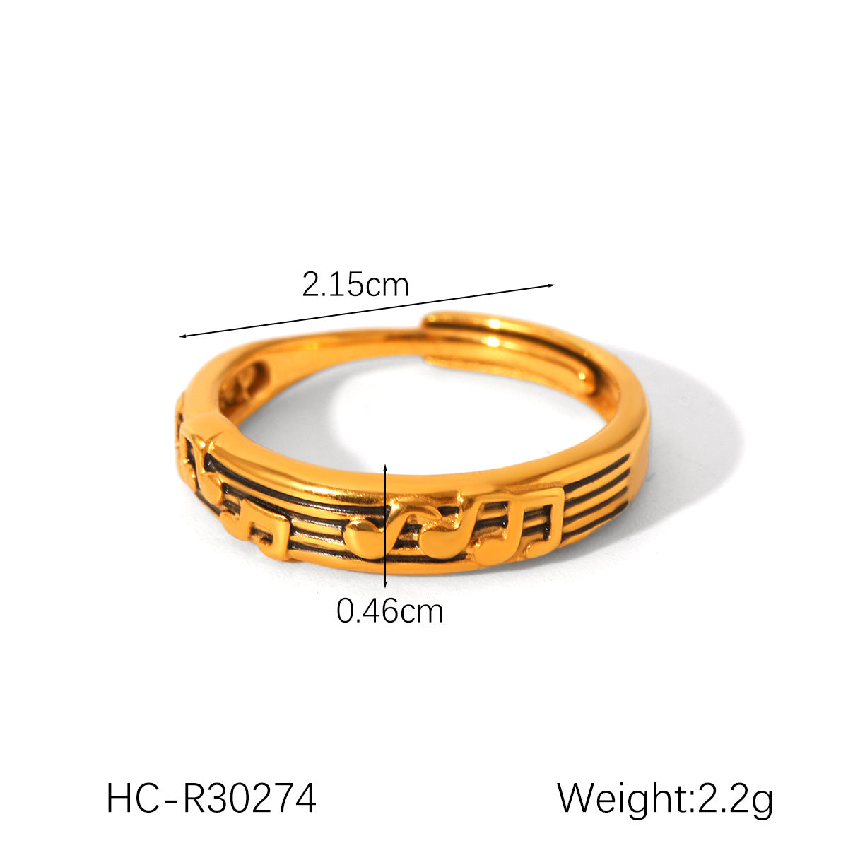 Stainless Steel Diamond Ring Titanium Steel Eight-Pointed Star Ring Female Versatile Hand Jewelry