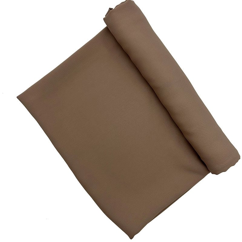 High Quality Satin Chiffon Drape Long Scarf Ladies Pleated Scarf