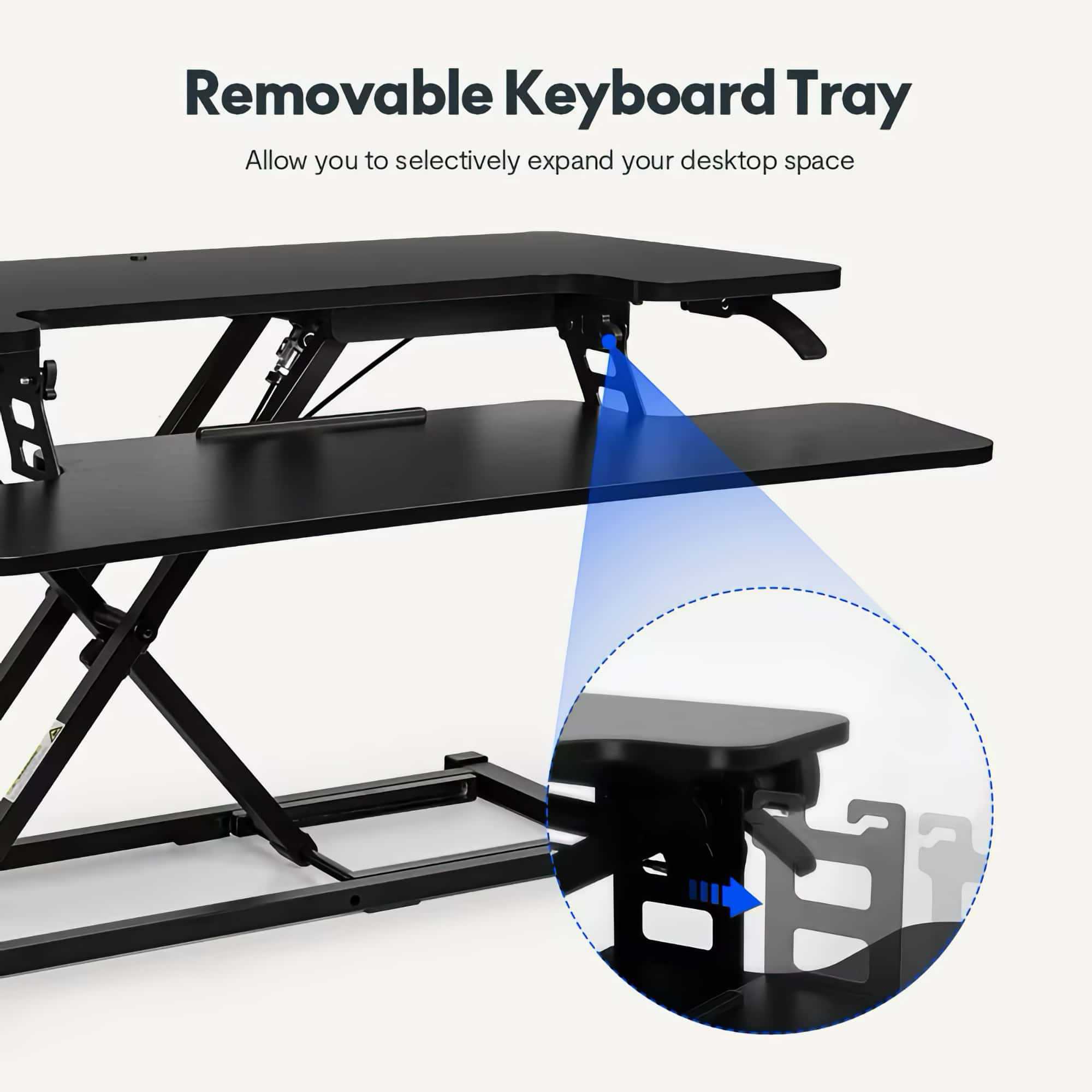 AlcoveRiser standing desk converter