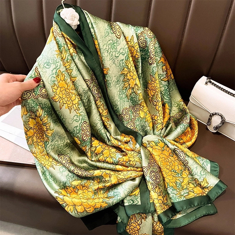 Fashion Silk Scarf (707 Main Color) Nhcj0164-707 Main Color