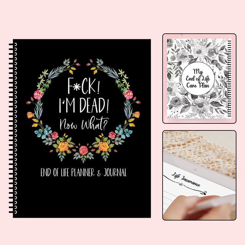 Fuck I'm Dead. End Of Life Planner