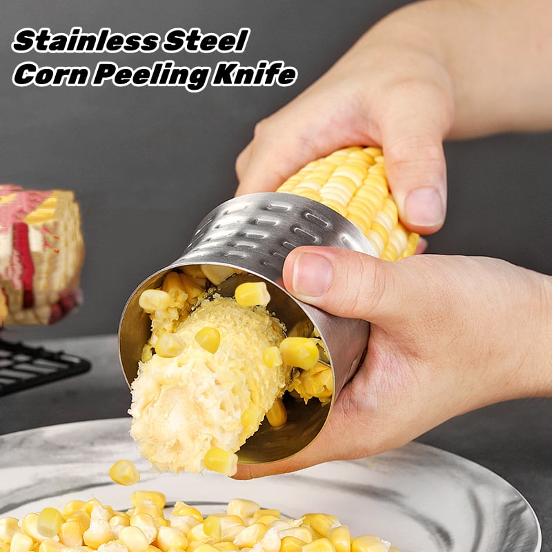 Food Grade Stainless Steel Corn Peeling Machine