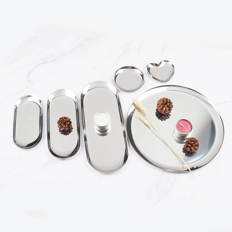 Fashion Solid Color Stainless Steel Tableware 1 Piece