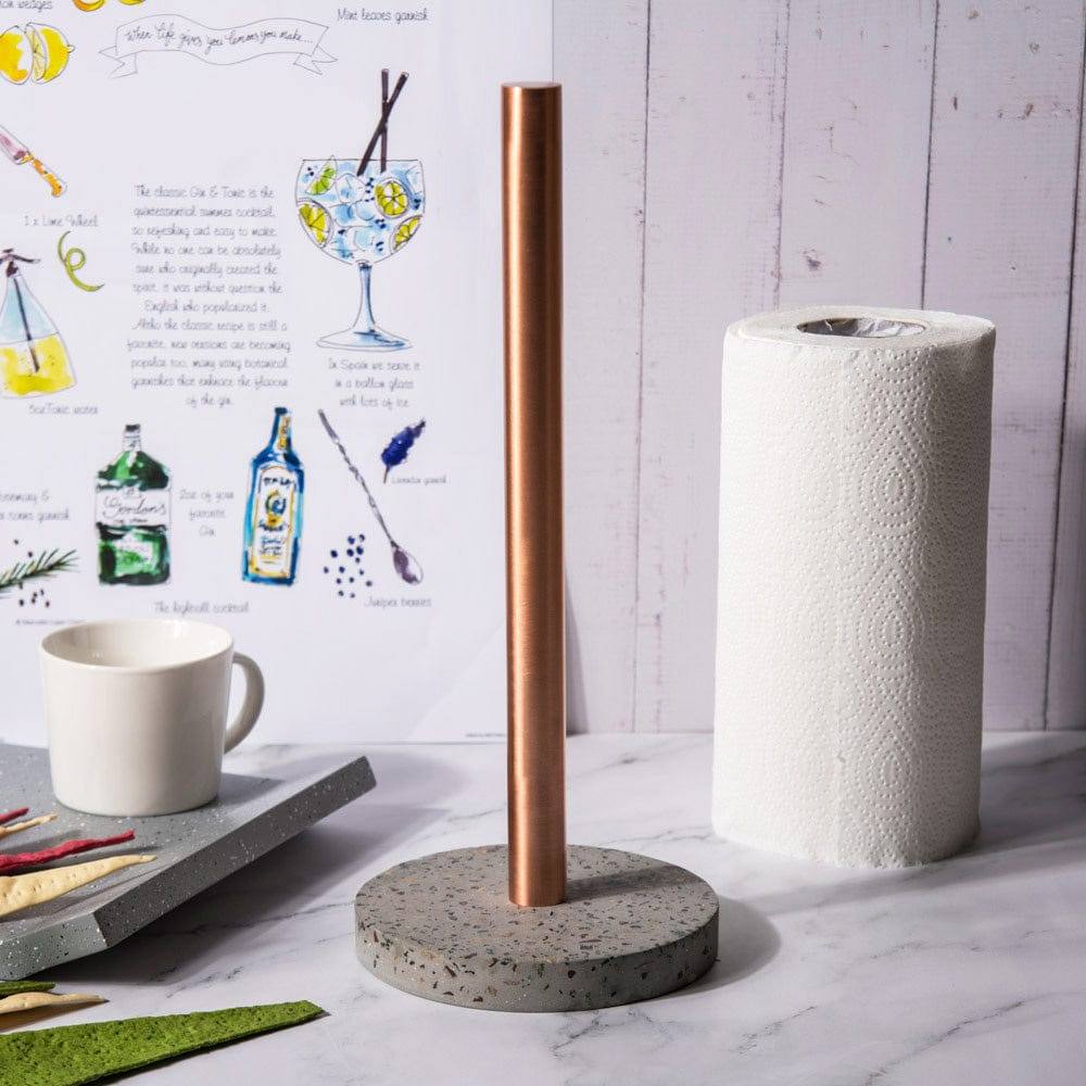 Fuse Paper Towel Holder - Terrazzo Grey